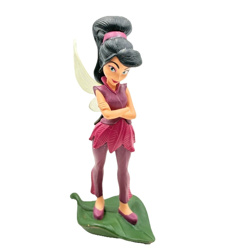 Disney Fairies Vidia Figurine 4" Tinker Bell Pixie Fairy Figure Cake Topper